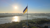 A high shot of the Ukraine Flag on a flagpole