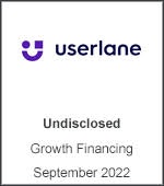 Userlane – Undisclosed Growth Financing, September 2022
